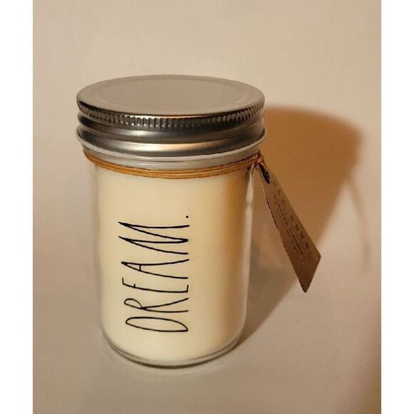 Rae Dunn 6.5 oz Mason Jar Candle DREAM - Picture 1 of 5